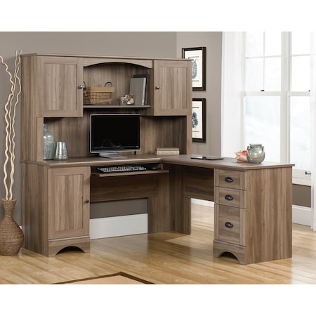 Sauder 66.125 in D X 66.5 in H, 66.125 in W X Engineered wood 443759